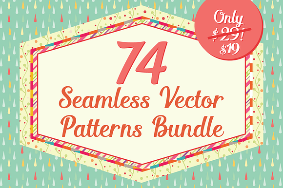 Vector Pattern Swatches MEGA BUNDLE in Patterns