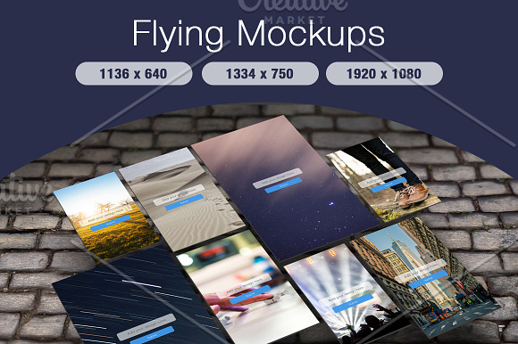 Download Flying Mockups