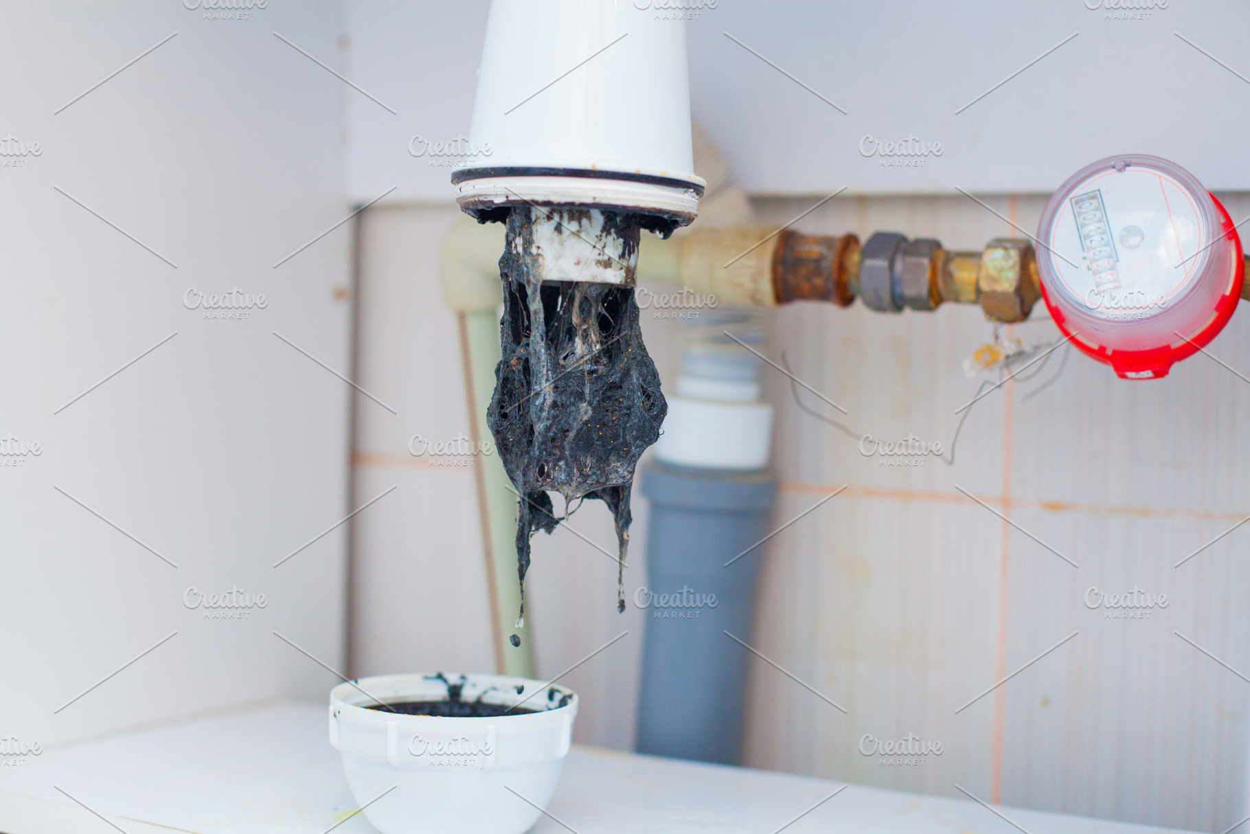 Clogged Sink Pipe Unclog A Drain