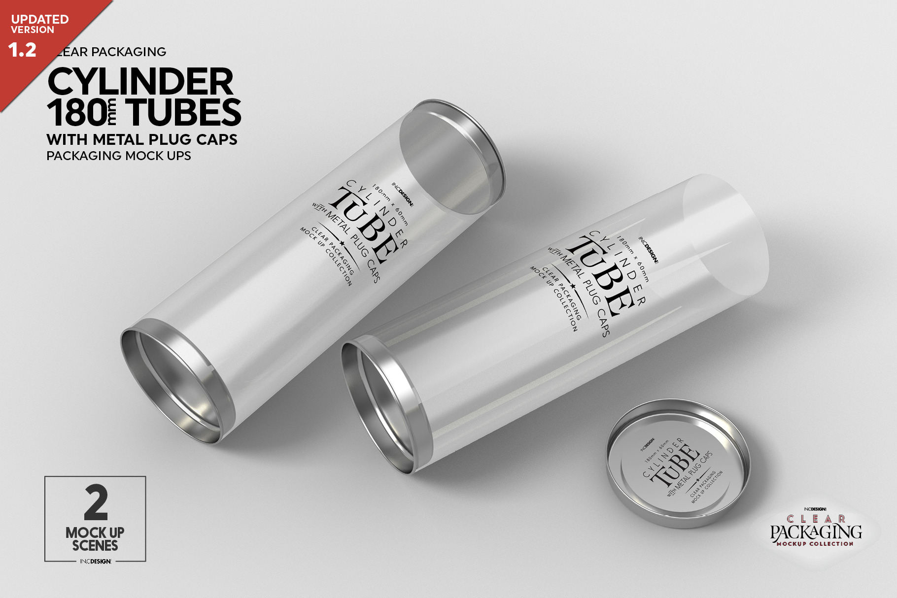 Download 180mm Cylinder Tube Packaging Mockup ~ Product Mockups ...