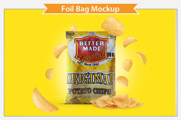 Download Foil Bag Mockup ~ Product Mockups ~ Creative Market