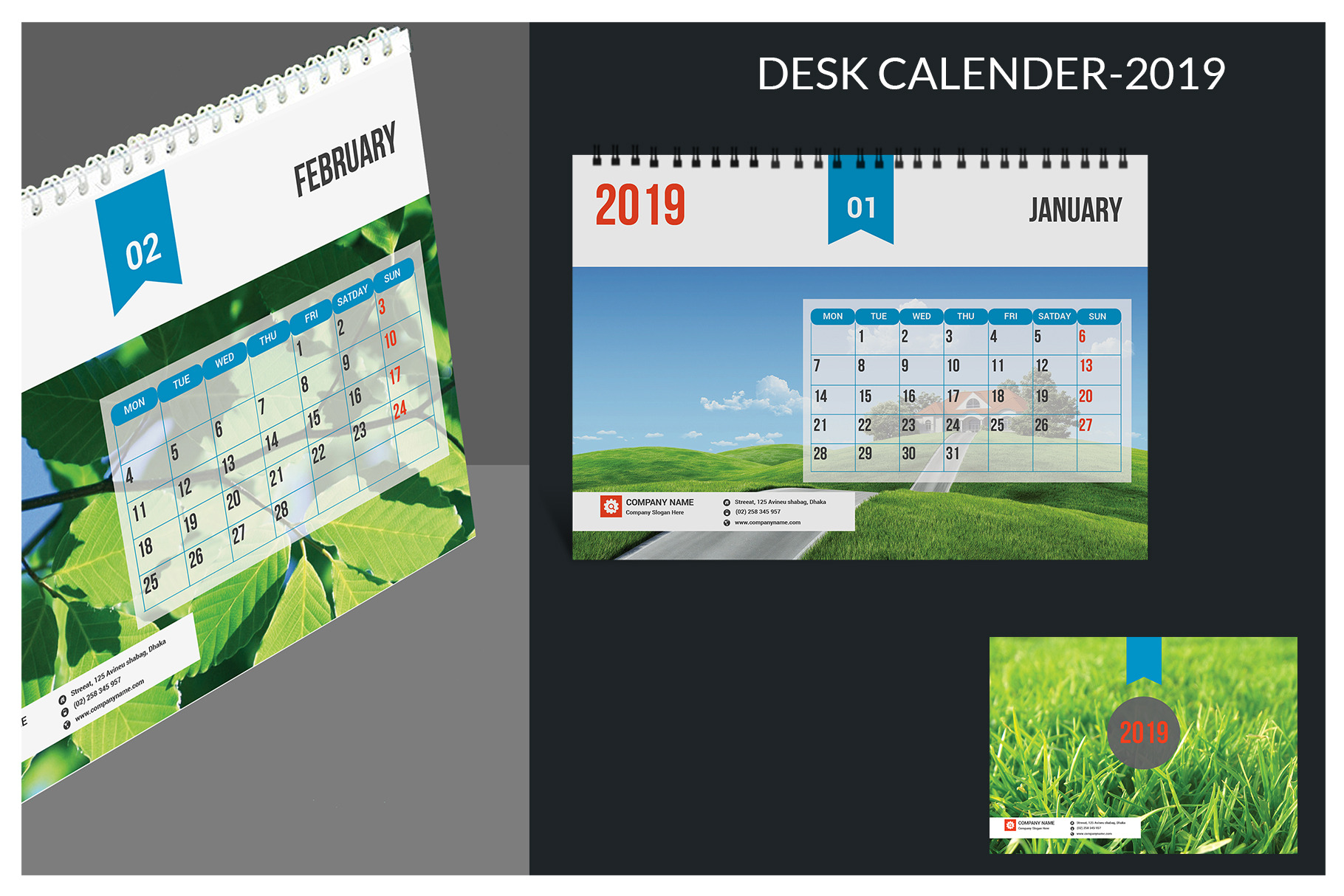Desk Calendar-2019 - Stationery - 4