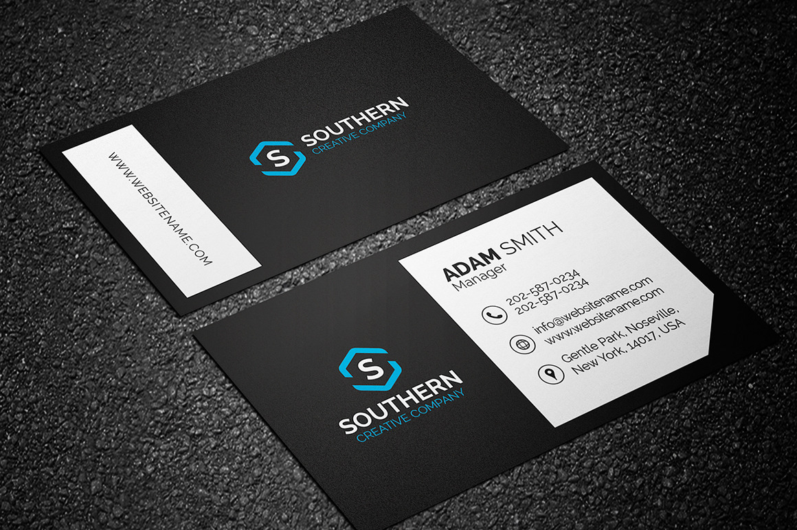 Awesome 11 Free Modern Business Card Templates