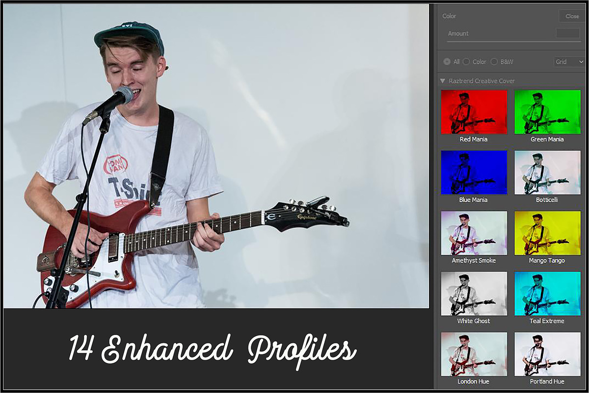 Creative Cover Profiles LR ACR in Photoshop Plugins - product preview 1