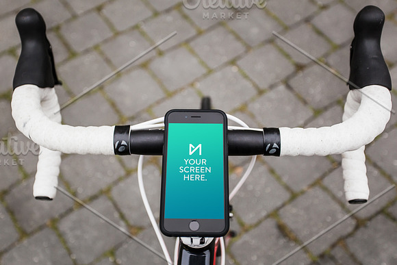 Download iPhone 6 Space Gray on bicycle