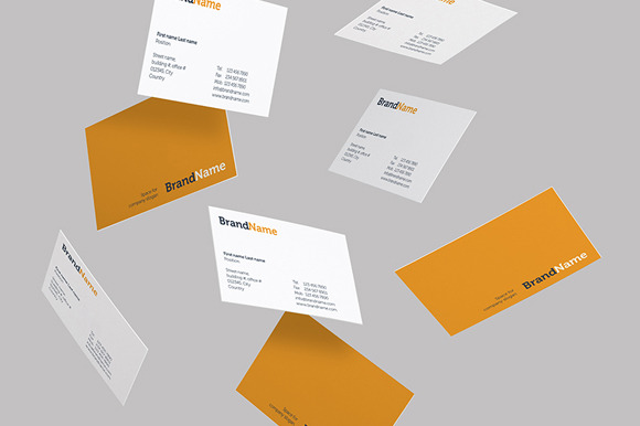 Download Business cards Mock-Ups + Templates