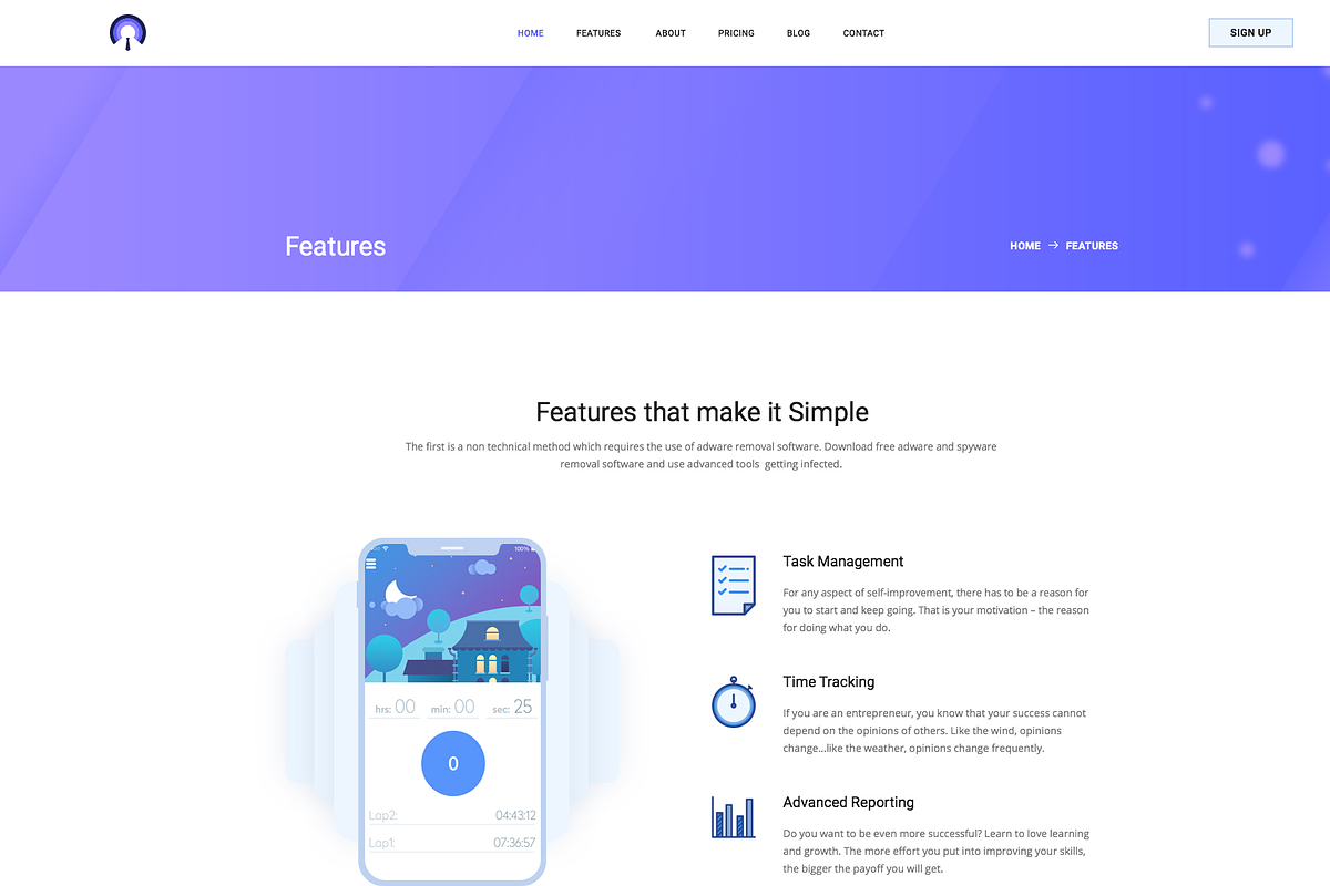 Softland Creative SaaS and Software in HTML/CSS Themes - product preview 3