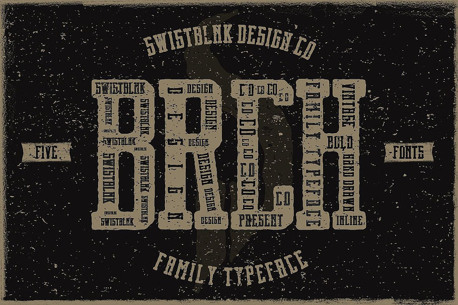 Entire Store Bundle - 105+ Fonts in Stamp Fonts - product preview 14