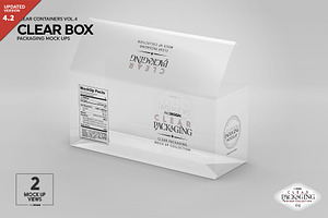 Download Free Clear Box Packaging Mockup Psd Mockup PSD Mockups.
