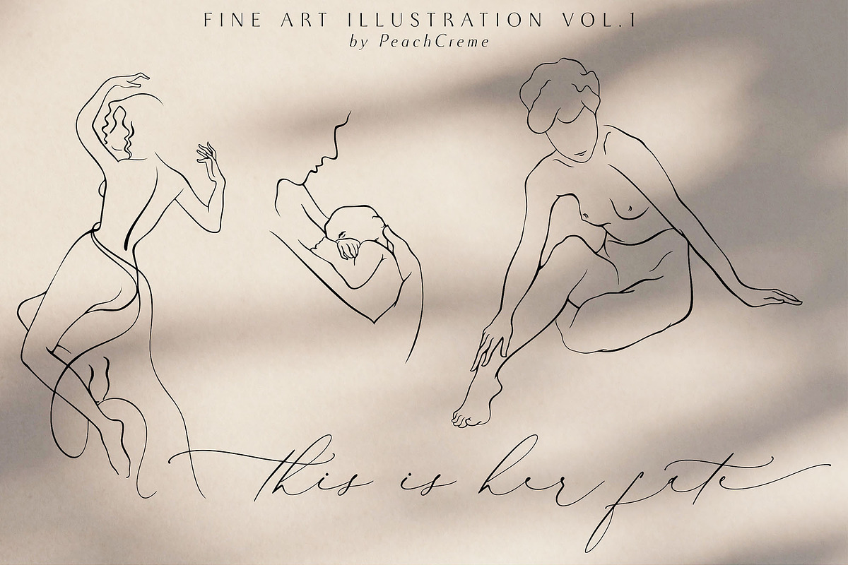 This is her fate // Fine Art Vol.1 in Illustrations