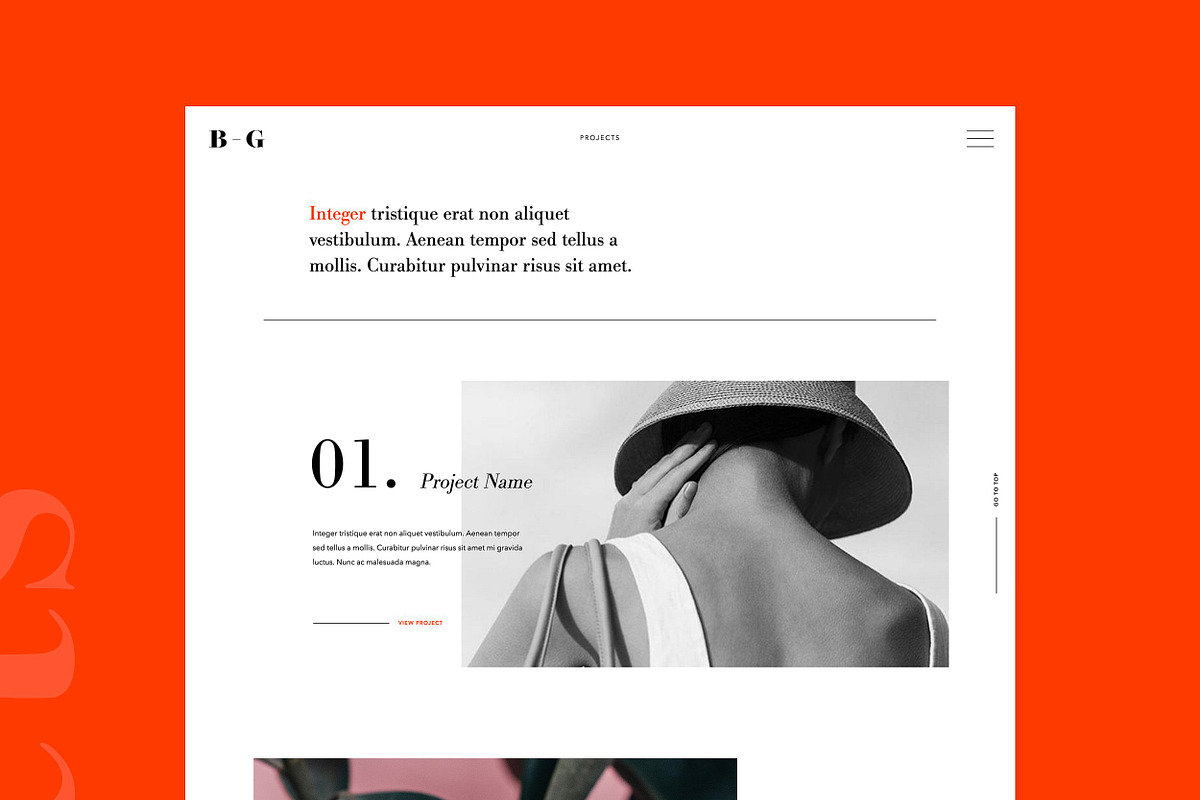 FOLIO | Adobe Muse Template in Website Templates - product preview 4