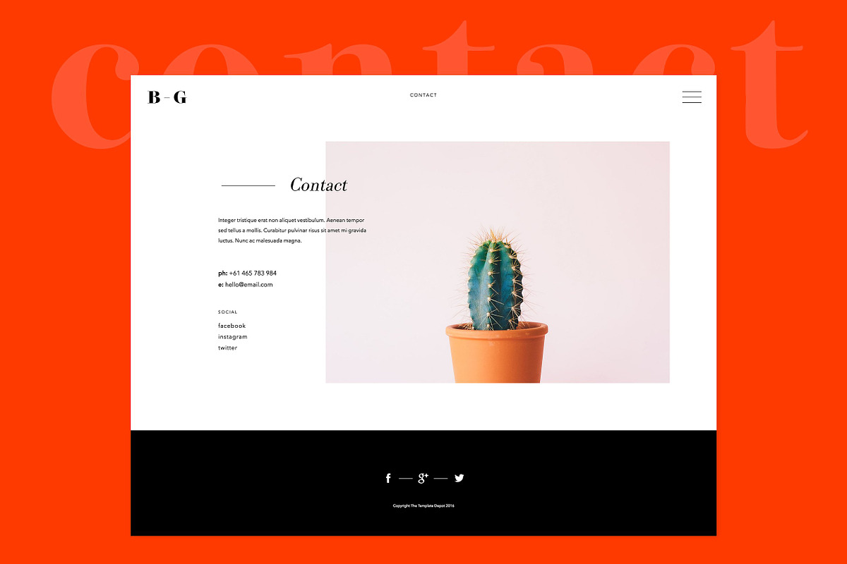 FOLIO | Adobe Muse Template in Website Templates - product preview 10