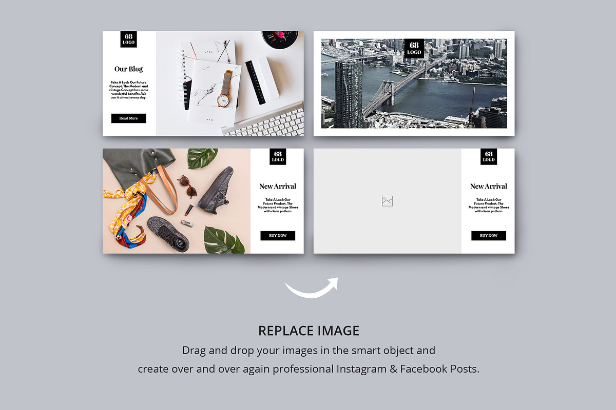 Facebook Ad Vol. 3 in Facebook Templates - product preview 2