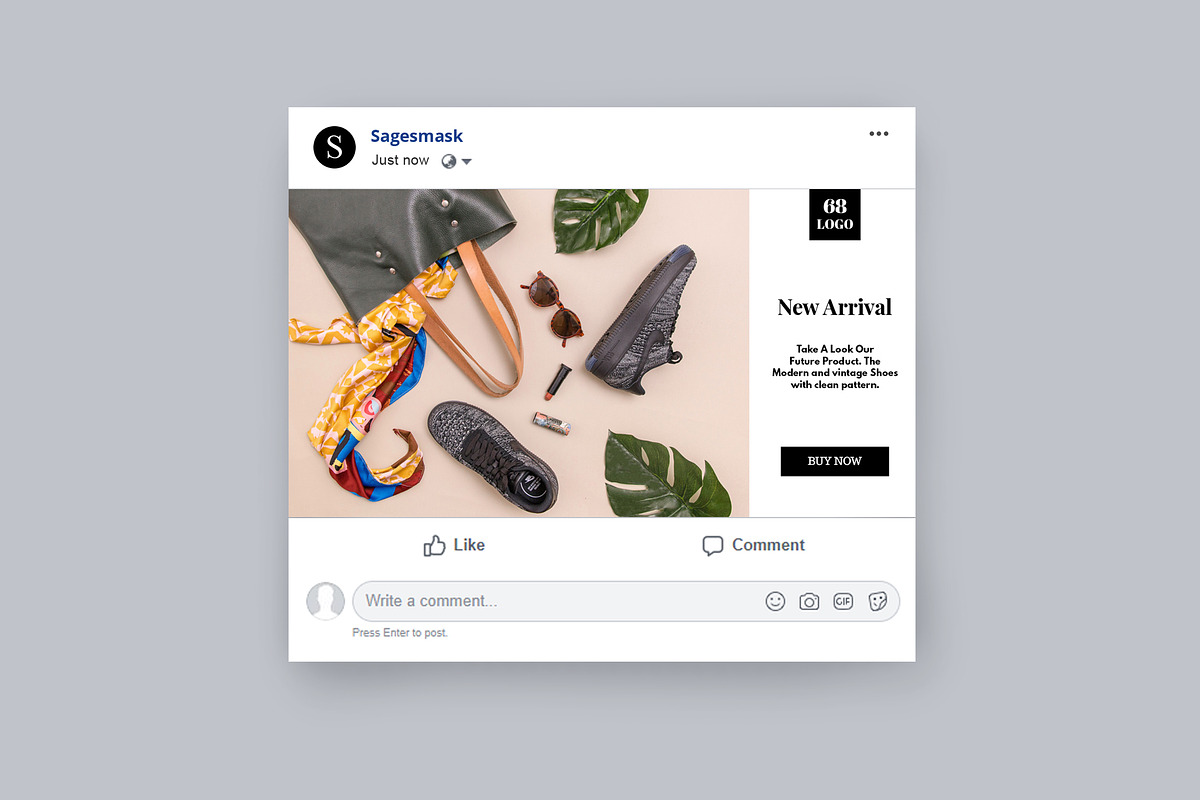 Facebook Ad Vol. 3 in Facebook Templates - product preview 3