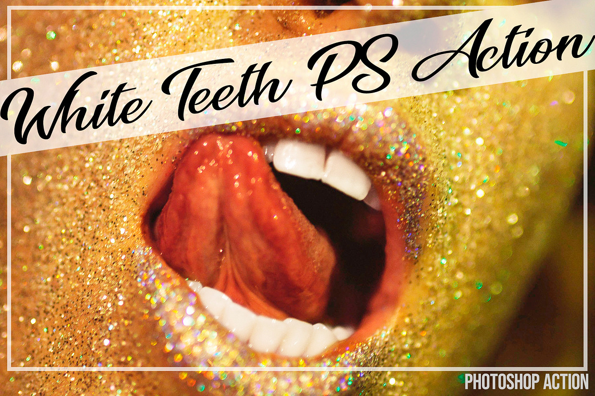White Teeth Photoshop Action in Photoshop Actions