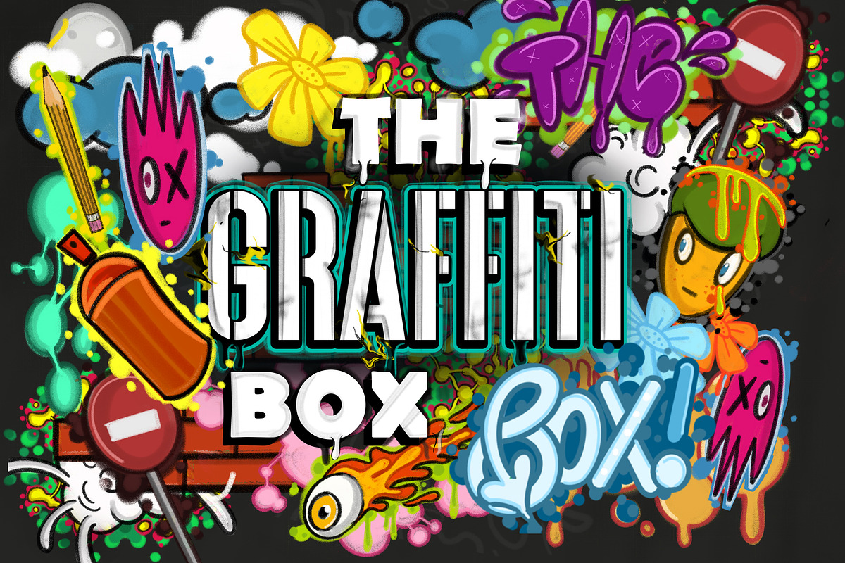 The Graffiti Box: Procreate Brushes in Photoshop Brushes