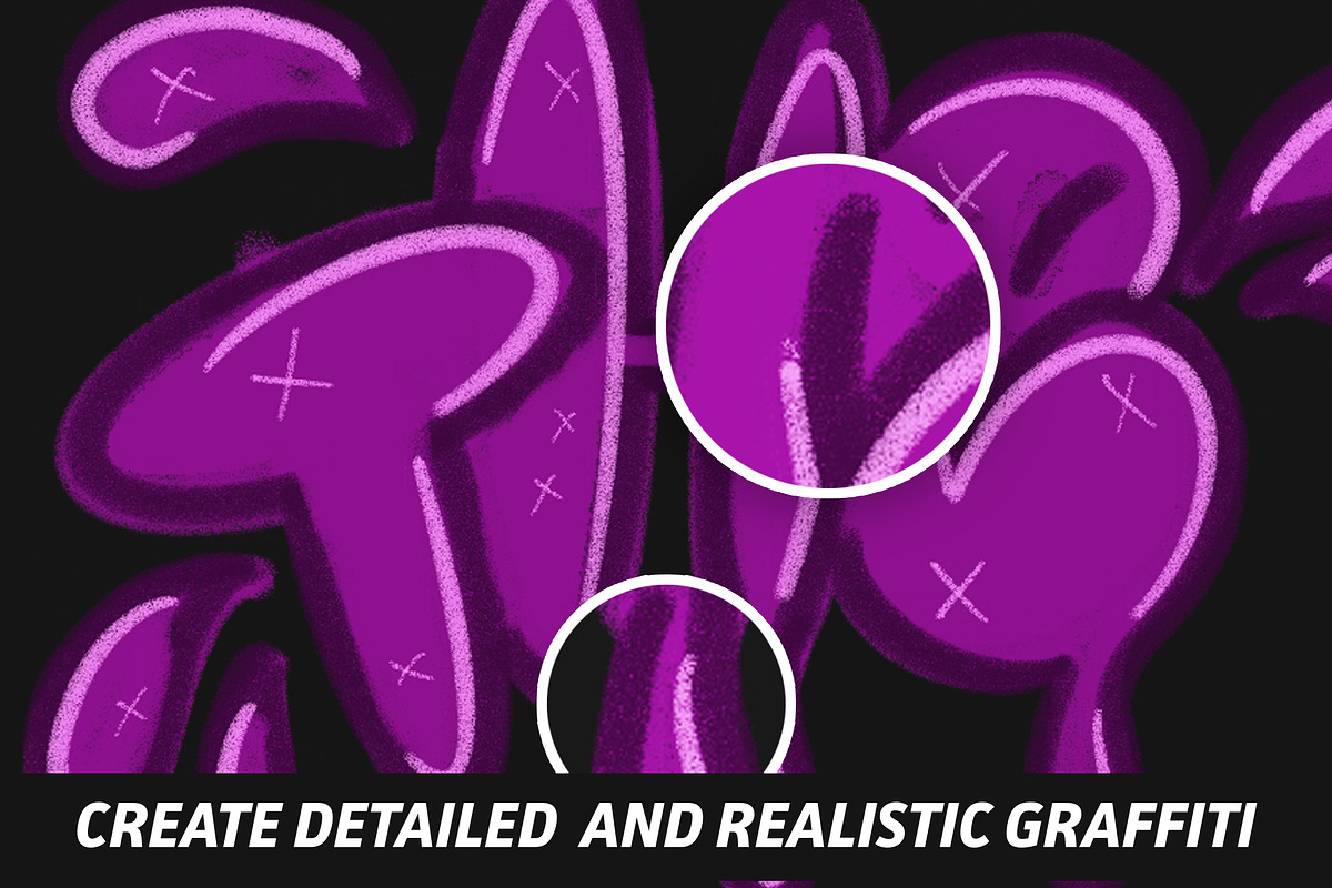 The Graffiti Box: Procreate Brushes in Photoshop Brushes - product preview 1