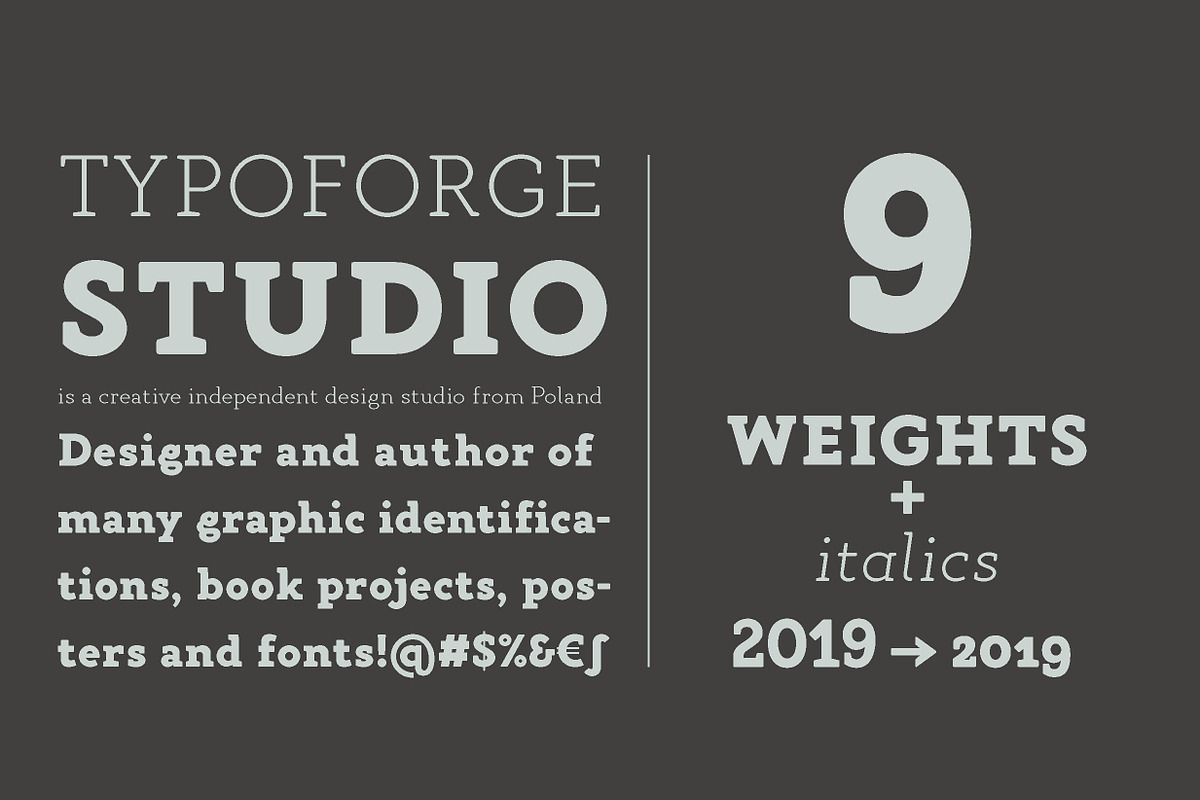 Gambero 90% off in Slab Serif Fonts - product preview 3