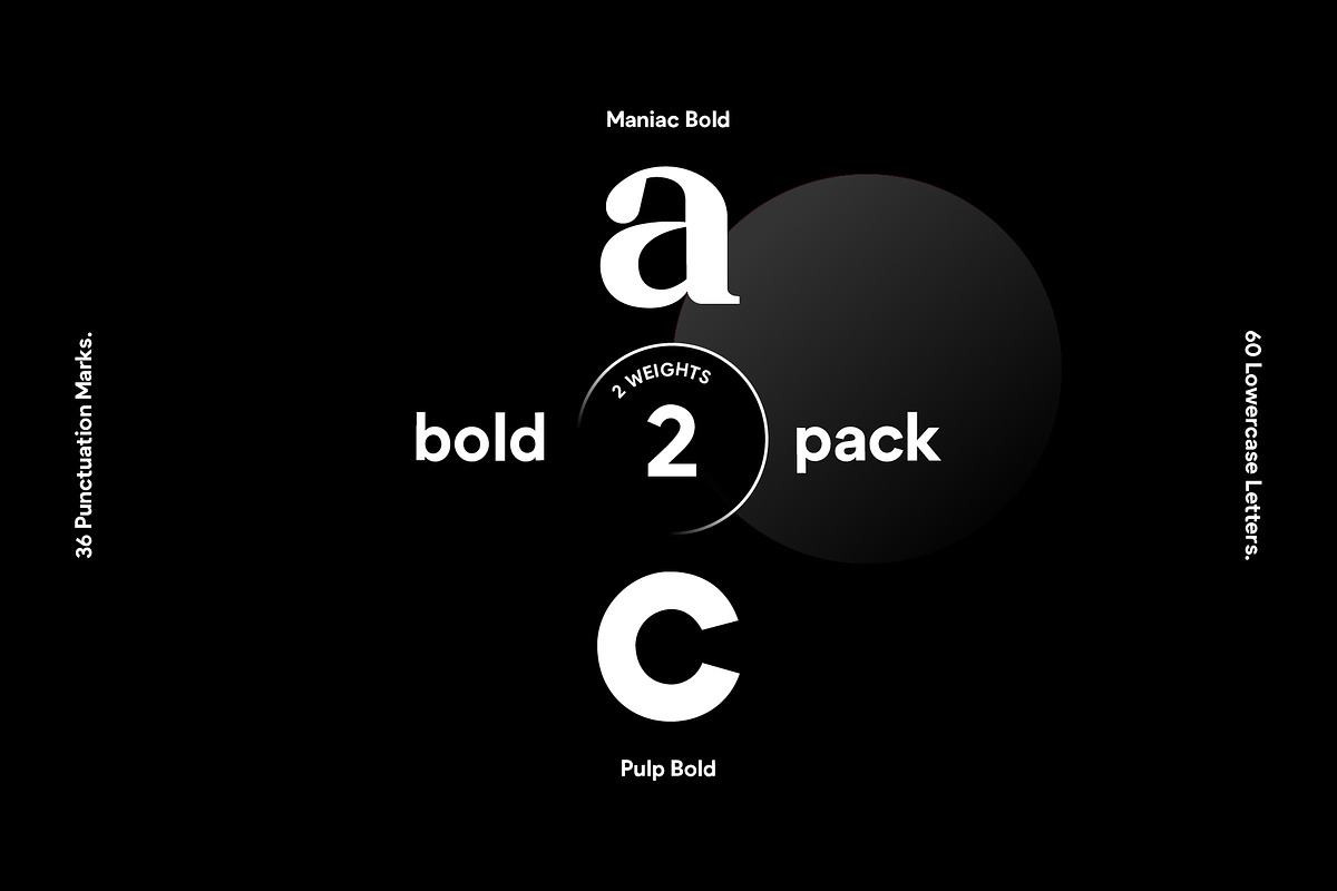 2019 Bold Bundle in Display Fonts