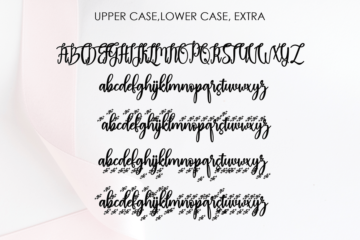 madam extra ornamen in Script Fonts - product preview 5