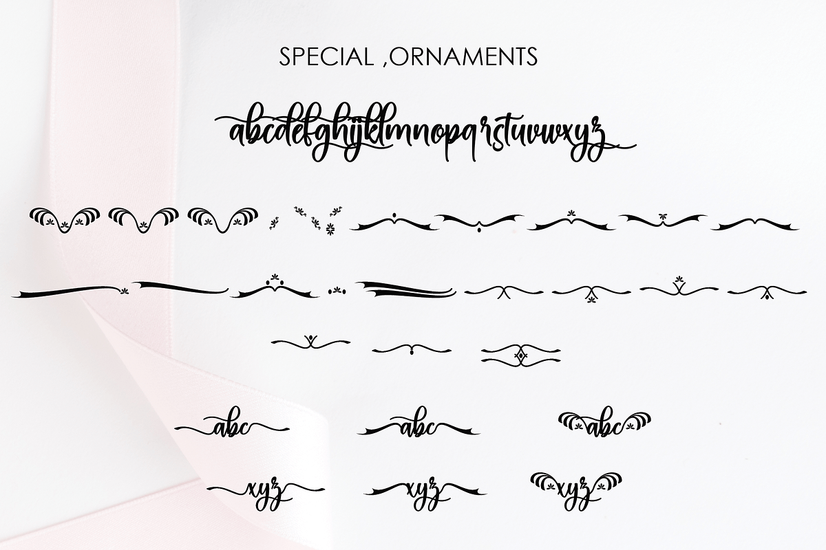 madam extra ornamen in Script Fonts - product preview 6