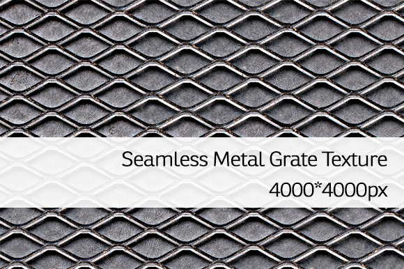 Seamless Metal Grate Panel Texture ~ Textures ~ Creative Market