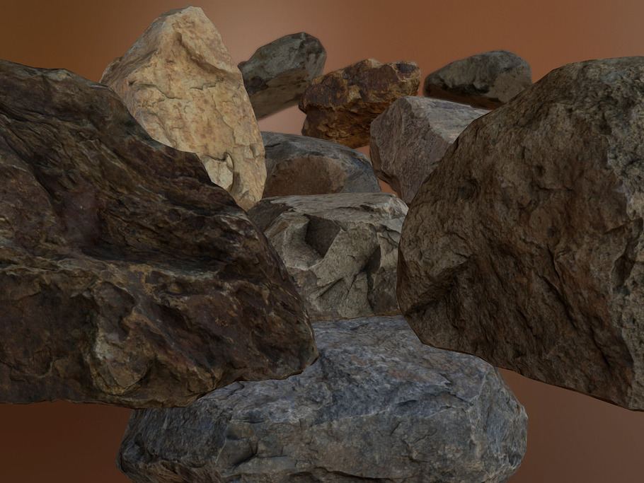 Rock Pack 1 in Environment