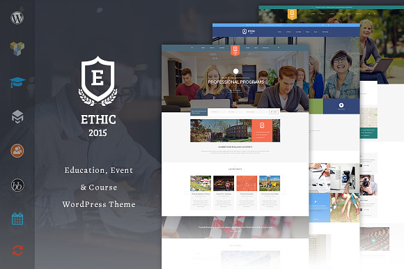 ETHIC - Education LMS Theme in WordPress Business Themes