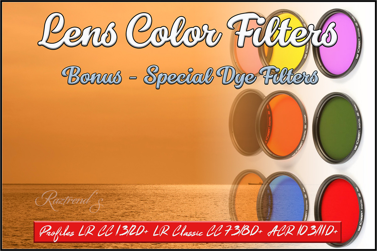 Lens Photographic Filters Bundle in Photoshop Plugins - product preview 28