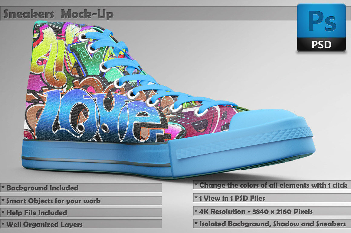 Download Sneakers Shoes Mockup ~ Product Mockups ~ Creative Market