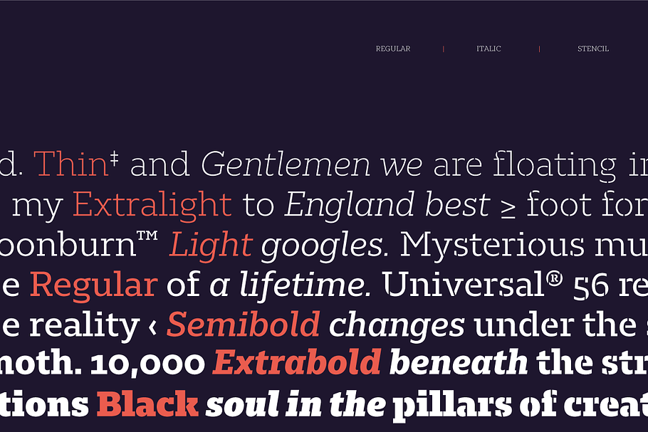 Majora - Intro Offer 80% off in Slab Serif Fonts - product preview 7