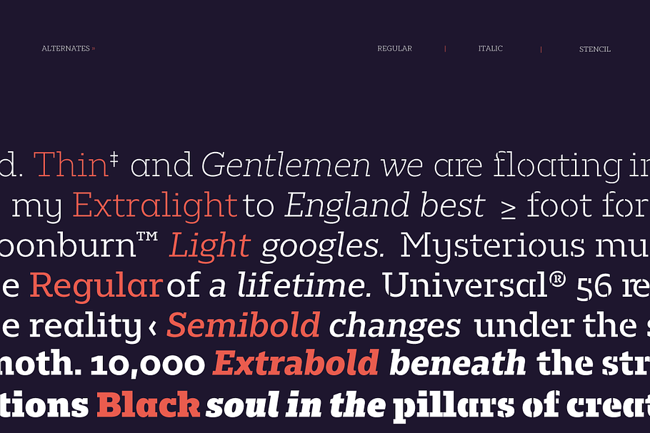 Majora - Intro Offer 80% off in Slab Serif Fonts - product preview 8