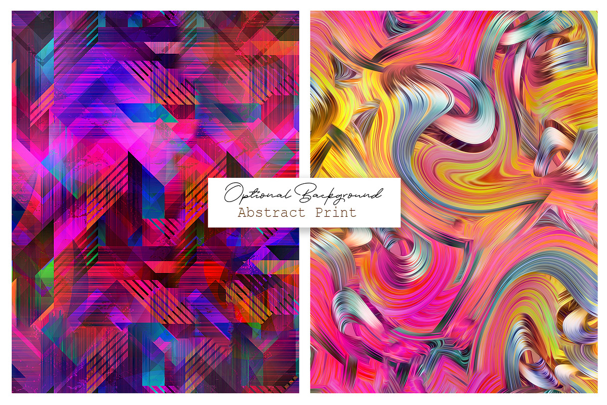 精选免费超级时尚的抽象丙烯酸油漆背景纹理 Abstract Prints插图6