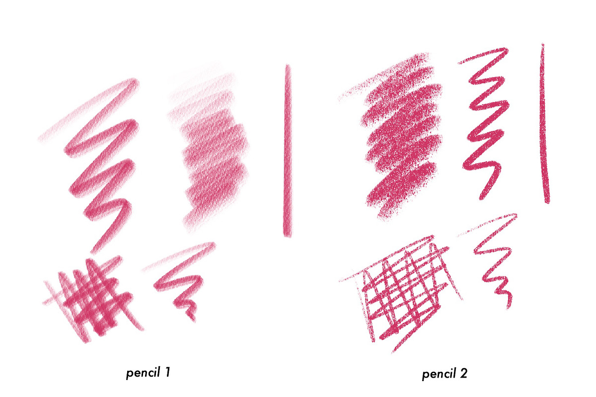 Pencil Procreate Brushes + Neon in Photoshop Brushes - product preview 1