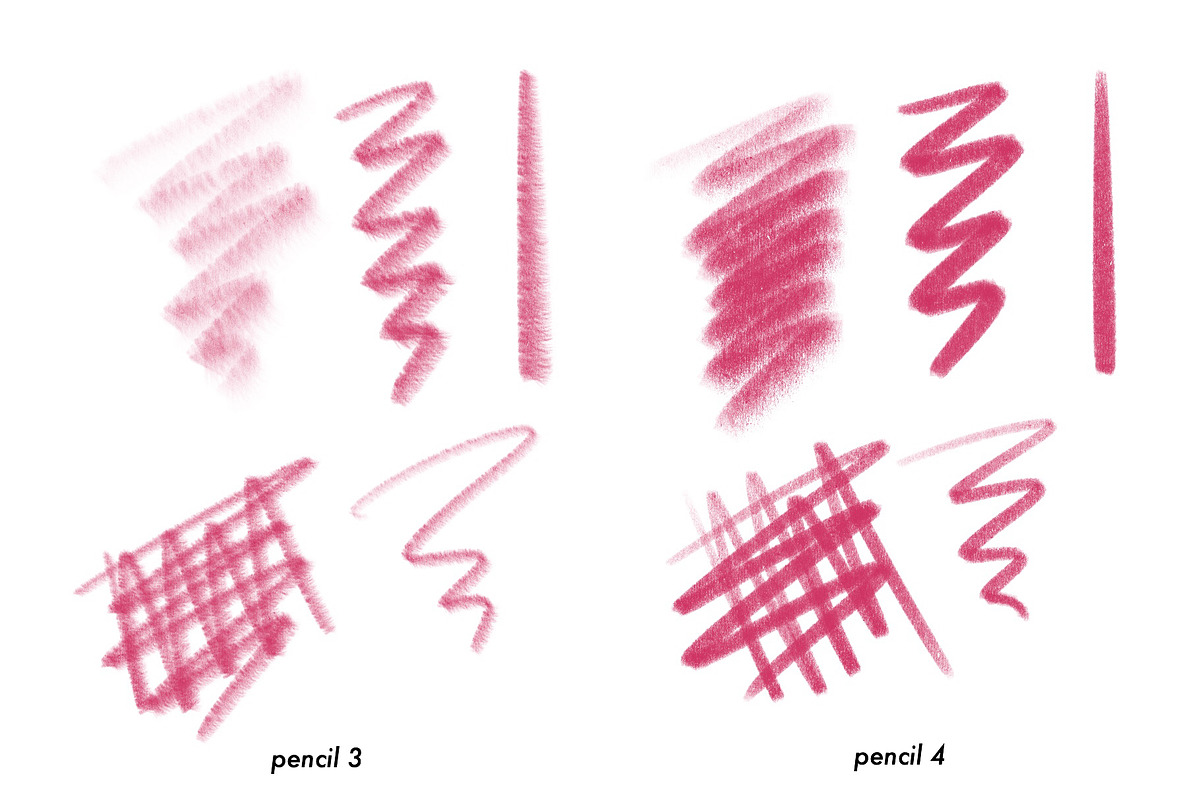 Pencil Procreate Brushes + Neon in Photoshop Brushes - product preview 2