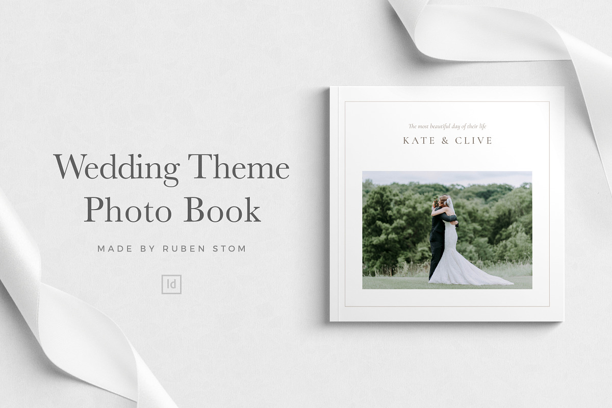 Wedding Theme Photo Book in Brochure Templates