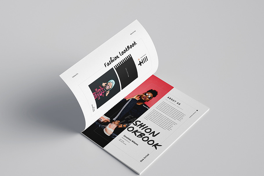 Fashion And Brand LookBook in Brochure Templates - product preview 1