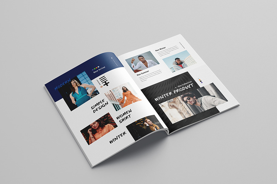 Fashion And Brand LookBook in Brochure Templates - product preview 3
