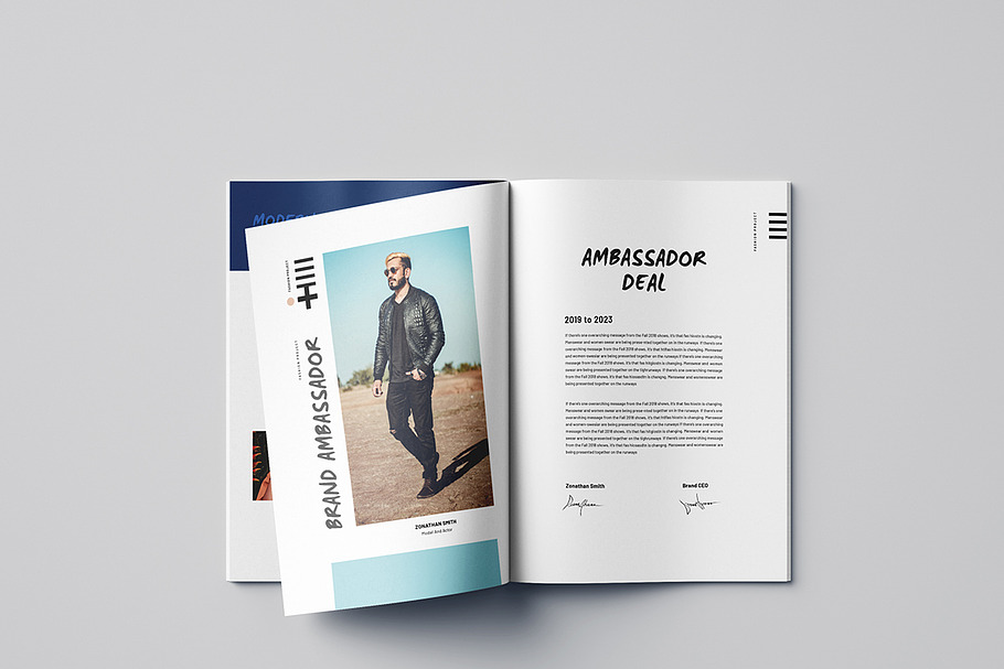Fashion And Brand LookBook in Brochure Templates - product preview 9