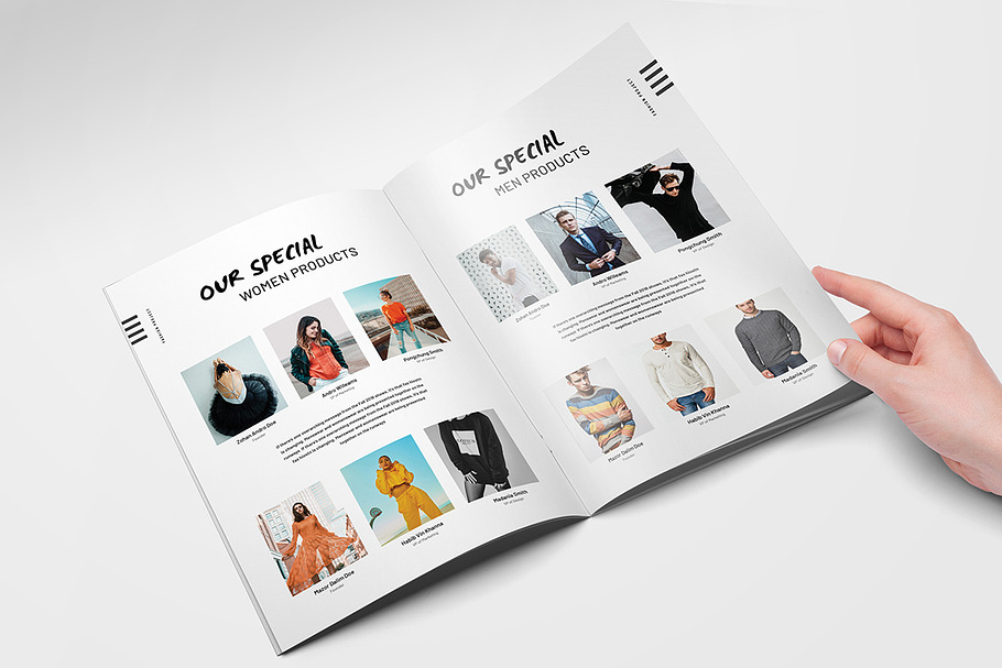 Fashion And Brand LookBook in Brochure Templates - product preview 10