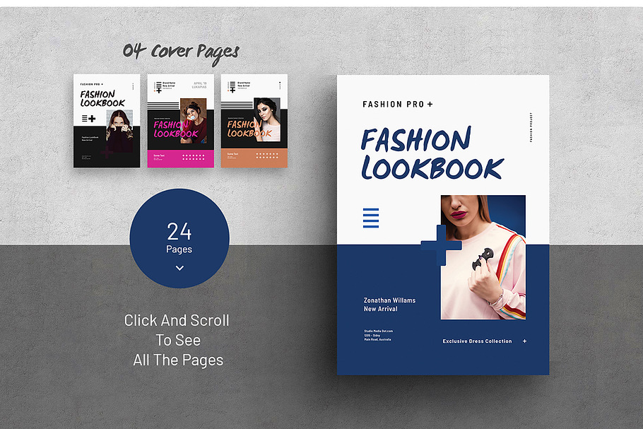 Fashion And Brand LookBook in Brochure Templates - product preview 14