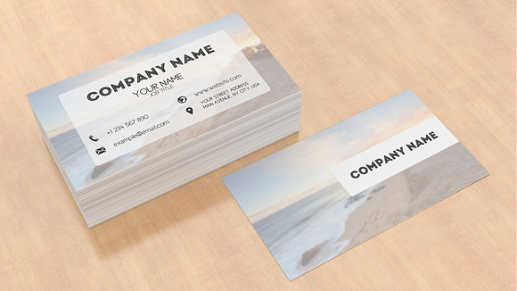 Multipurpose business card in Business Card Templates - product preview 2