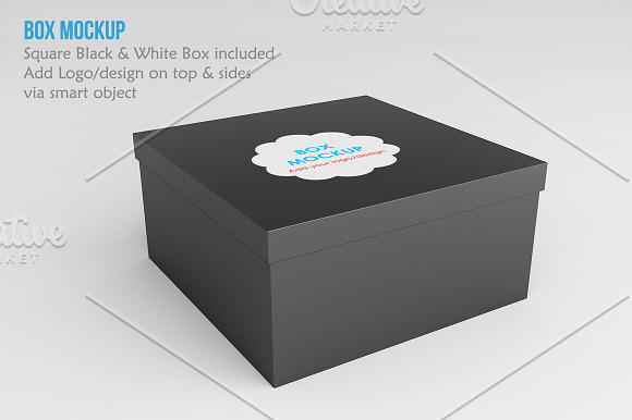 Download Square Box Mockup