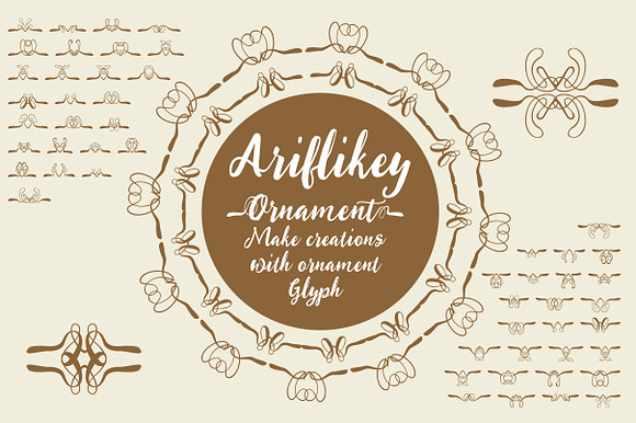 Ariflikey Typeface (30% Off) in Script Fonts - product preview 3
