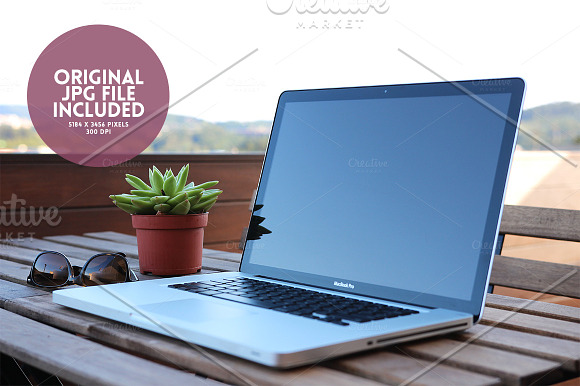 Outdoor Office Mockup V.02 in Product Mockups - product preview 2