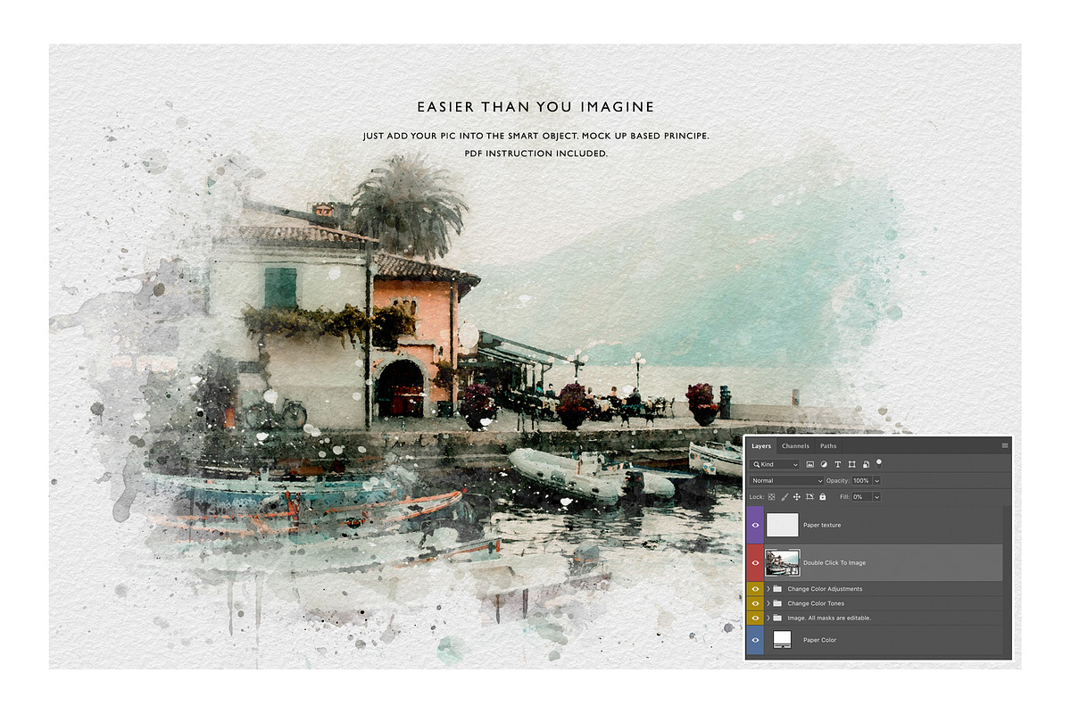 Watercolor Creator in Photoshop Layer Styles - product preview 6