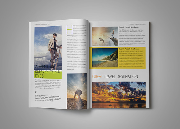 Multipurpose Magazine 5 in Magazine Templates - product preview 4