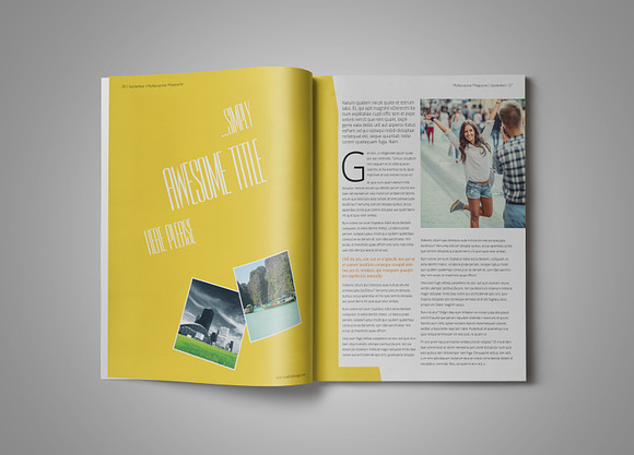 Multipurpose Magazine 5 in Magazine Templates - product preview 5