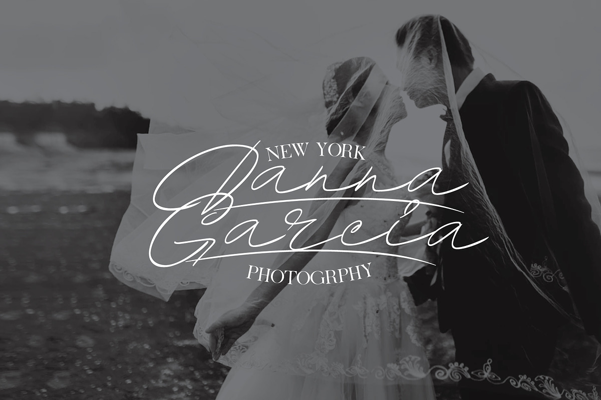 White Orchid | Font Duo + X Logos in Script Fonts - product preview 5