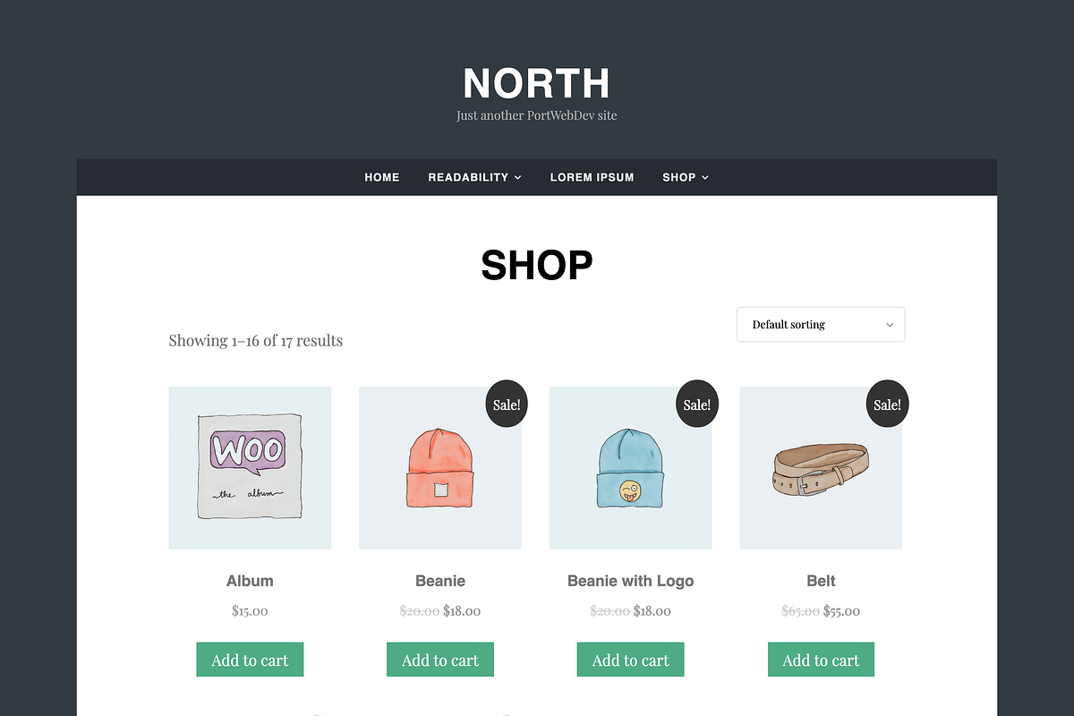 North in WordPress Blog Themes - product preview 2